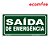 Placa De Sinalização - Saída de Emergência - S12 - Imagem 1