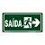 Placa De Sinalização - Saída Direita - S13D - Imagem 1