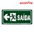 Placa de Sinalização - SaÍda Esquerda S13 - Imagem 1