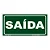 Placa De Sinalização - Saída - S12 - Imagem 1