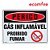 Perigo Gás Inflamável - Imagem 1