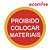 Proibido Colocar Materiais - Imagem 1