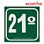 Placa de Sinalização - 21º Andar - Imagem 1