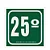 Placa de Sinalização - 25º Andar - Imagem 1