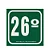 Placa de Sinalização - 26º Andar - Imagem 1
