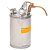 Container de Segurança com Válvula e Extensão Flexível em Aço Inox 304 para Inflamáveis 20 Litros - Imagem 1
