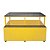 Pallet de Contenção em Aço Carbono para IBC 1000 Litros Amarelo com Grade Removível - Imagem 2