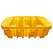 Pallet de Contenção em Polietileno para IBC 1000 Litros Amarelo com Grelha Removível - Imagem 2