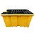 Pallet de Contenção em Polietileno para IBC 1000 Litros com Grade e Coleta 168 x 120 x 93 cm - Imagem 1