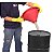 Funil com Tela Corta-Chamas de 150 mm para Tambor de 200 Litros Vermelho - Imagem 1