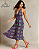 Vestido Longo Maxi Dress Halter Neck Estampado | Tam. M - Imagem 1