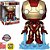Funko Pop Marvel Avengers Iron Man Mark 43 962 (Sized 10) - Imagem 1