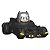 Funko Bitty Pop Dc Batman rides Batman/Batmobile - Imagem 2