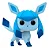 Funko Pop Pokemon Glaceon Flocked 921 - Imagem 2