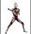 Boneco Articulado Ultraman GAIA - Imagem 2