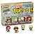 Funko Bitty Pop One Piece Luffy, Roronoa Zoro, Axe-Hand Morgan, Shanks 4 Pack - Imagem 1