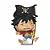 Funko Pop One Piece Monkey D.Luffy Luffy com a bandeira 2214 - Imagem 3