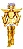 Boneco Blokees Champion Class Cavaleiros do Zodiaco Saint Seiya Cancer Deathmask - Imagem 5