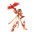 Boneco Blokees Champion Class Cavaleiros do Zodiaco Saint Seiya Phoenix Ikki - Imagem 3