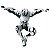 Boneco Blokees Champion Class Marvel Rivals Moon Knight - Imagem 5