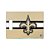 Tábua de Carne de Vidro Licenciada NFL - New Orleans Saints - Imagem 1