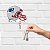 Porta Chaves Licenciado NFL - New England Patriots - Imagem 2