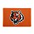 Capacho Licenciado NFL - Cincinnati Bengals (Laranja) Cabeça tigre - Imagem 1