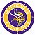 Relógio de Parede Licenciado NFL - Minnesota Vikings - Imagem 1