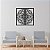 Quadro Decorativo Corte à Laser - MANDALA FLORAL - Imagem 2