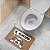 Tapete Porta Banheiro Quarto 60x40cm - Shitzu - Oi Humano - Imagem 2