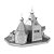 Mini Réplica de Montar HARRY POTTER Cabana de Rúbeo Hagrid - Imagem 5