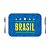 Jogo americano 30x40cm - Brasil (AZUL) Copa do Mundo - Imagem 1