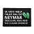 Capacho 60x40cm - Falar Bem do Neymar - Preto - Imagem 1