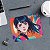 Mouse Pad em Tecido - Anime Girl - Azul e Laranja - Imagem 2