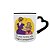 Caneca Cerâmica Alça e Interior de Coração - Mãe Amiga e Companheira - Imagem 3