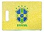 Tábua De Carne De Vidro - Futebol Seleção Brasileira - Amarelo - 35x25 - Imagem 1