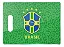 Tábua De Carne De Vidro - Futebol Seleção Brasileira - Verde - 35x25 - Imagem 2
