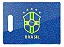 Tábua De Carne De Vidro - Futebol Seleção Brasileira - Azul - 35x25cm - Imagem 2