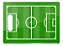 Tábua De Carne De Vidro - Campo De Futebol - 35x25 - Beek - Imagem 1