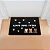 Capacho / Tapete 60x40cm - Limpe Suas Patas - Gatinhos - Preto - Beek - Imagem 3