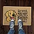 Capacho / Tapete 60x40cm - Cachorro Golden Mimado - Bege OU Preto - Imagem 3