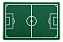 Capacho / Tapete 60x40cm - Campo De Futebol - Verde - Imagem 1
