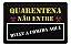 Capacho / Tapete - 60x40cm - Quarentena Deixe a Comida - Preto OU Amarelo - Beek - Imagem 1