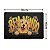 Capacho / Tapete 60x40cm 10mm - Cachorro Golden - Bem Vindo - Imagem 2
