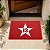 Capacho / Tapete 60x40cm 10mm - ESTRELA 13 VERMELHO PT - Imagem 3