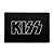 Capacho 60x40cm Kiss Logo Preto - Beek - Imagem 1