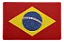 Capacho 60x40cm - Bandeira do Brasil - Verde OU Vermelho - Beek - Imagem 1