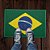 Capacho 60x40cm Bandeira do Brasil - Beek - Imagem 2
