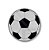 Espelho Decorativo feito em Acrílico Espelhado (25x25cm) - Bola de Futebol - Imagem 1