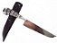 Faca Artesanal Cascavel 8'' Aço Inox Cabo Rabo de Tatu - Imagem 2